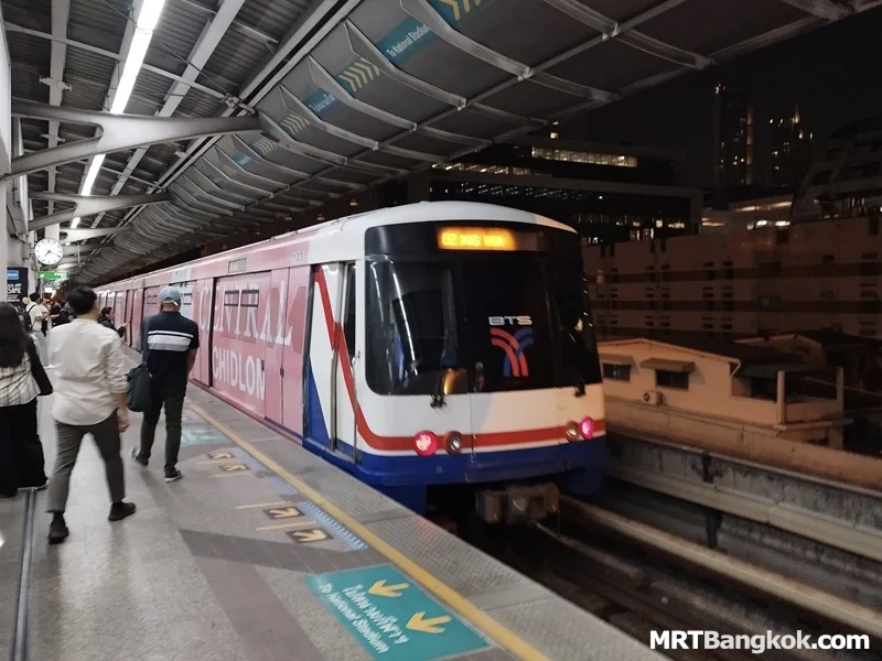 Bangkok BTS Skytrain Silom Line