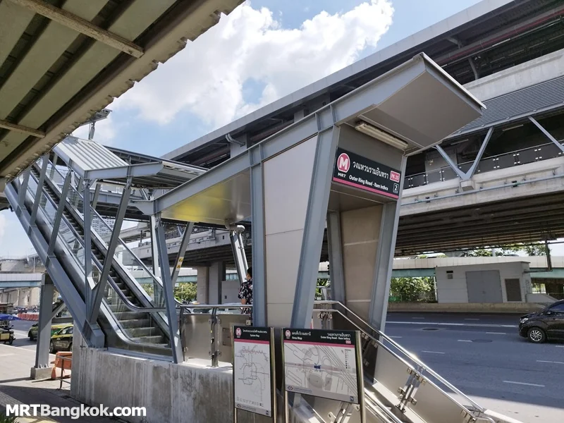 Bangkok MRT Pink Line SkyTrain