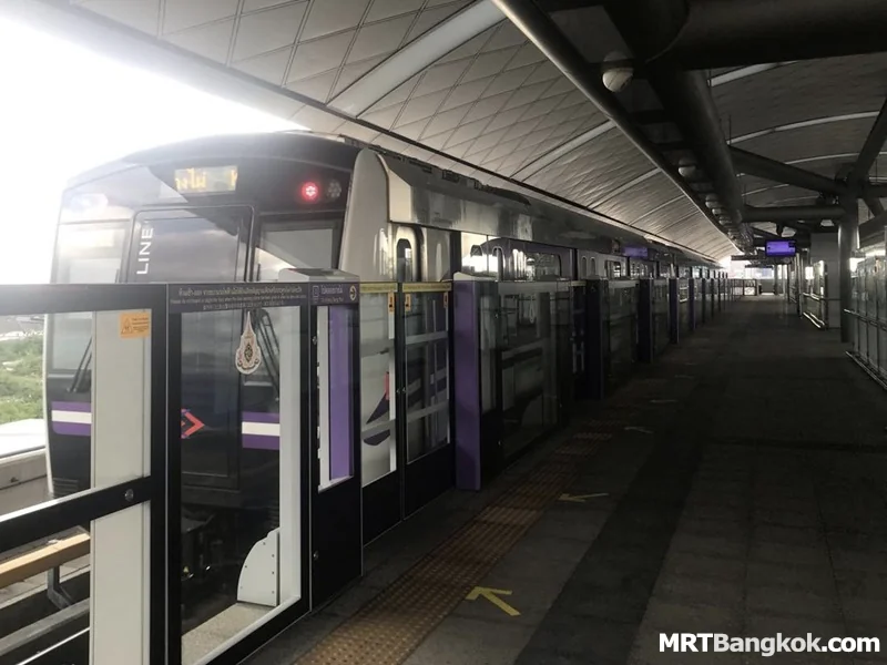 MRT Purple Line Bangkok Map, Stations, Fare & Timetable